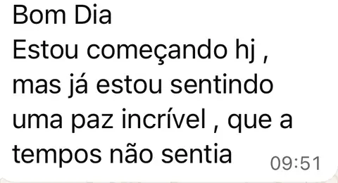 Print completo do relato de uma aluna